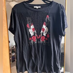 Black Graphic T Shirt